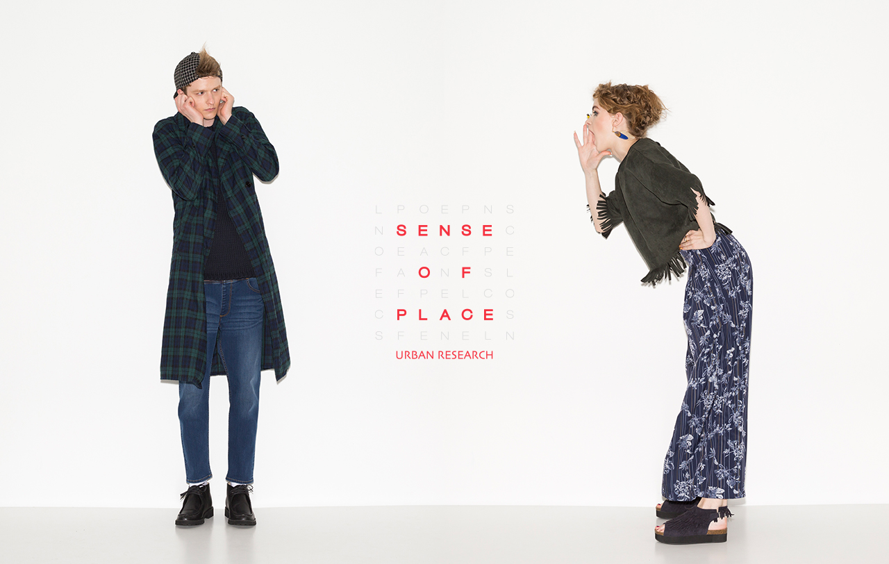 SENSE OF PLACE by URBAN RESEARCH あべのsolaha店オープン