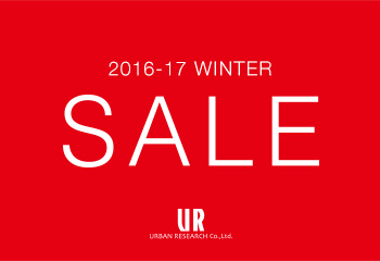 アーバンリサーチグループ 2016-17 WINTER SALE・福袋販売日程のお知らせ