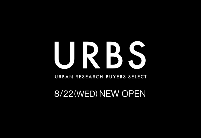 URBAN RESEARCH BUYERS SELECTが8月22日(水)にデザイン新たにサイトオープン！