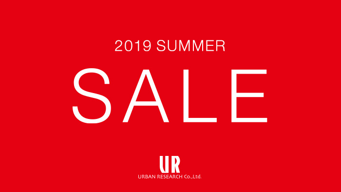 アーバンリサーチグループ 2019 SUMMER SALE日程のお知らせ